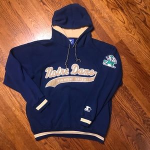 Vintage Notre Dame Fighting Irish Starter hoodie
